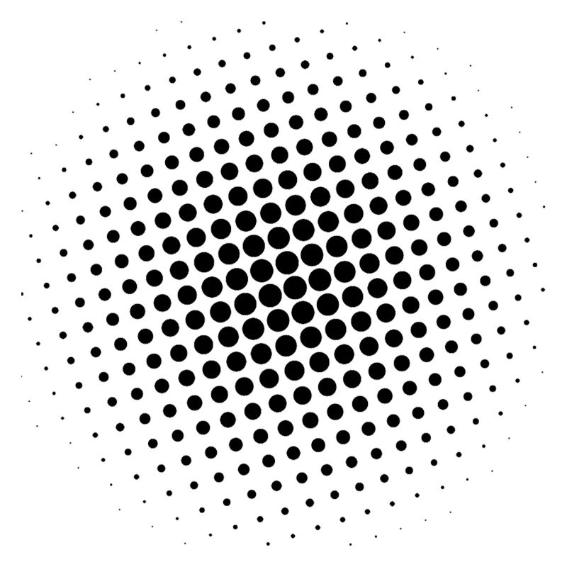 Raster schwarz