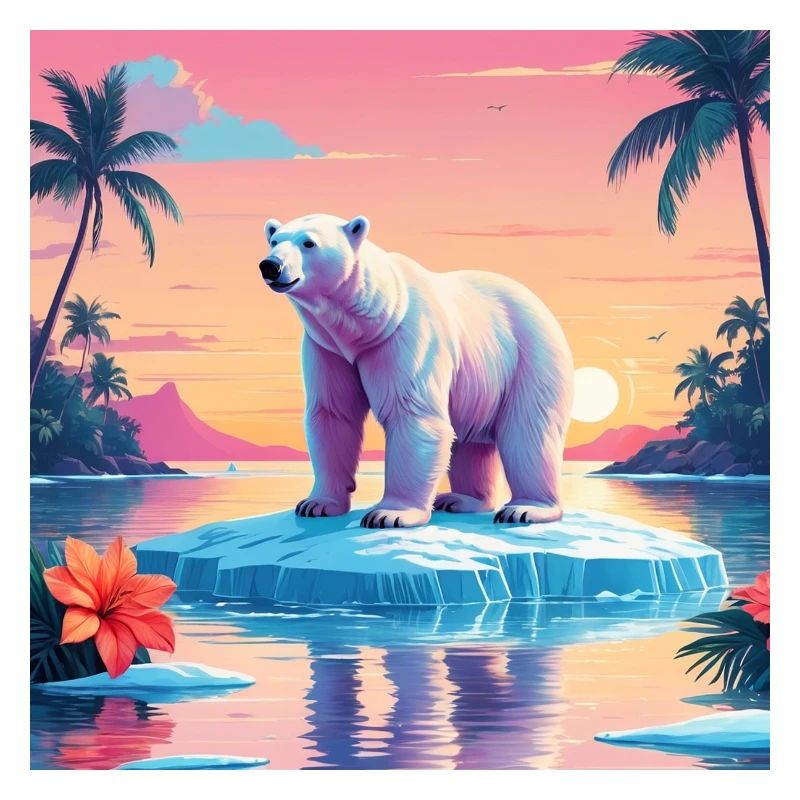 Ours blanc