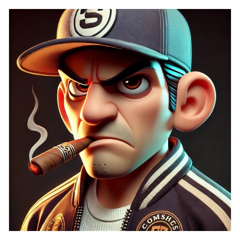 Angry man