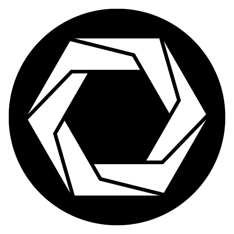 Geometrisches Blendensymbol