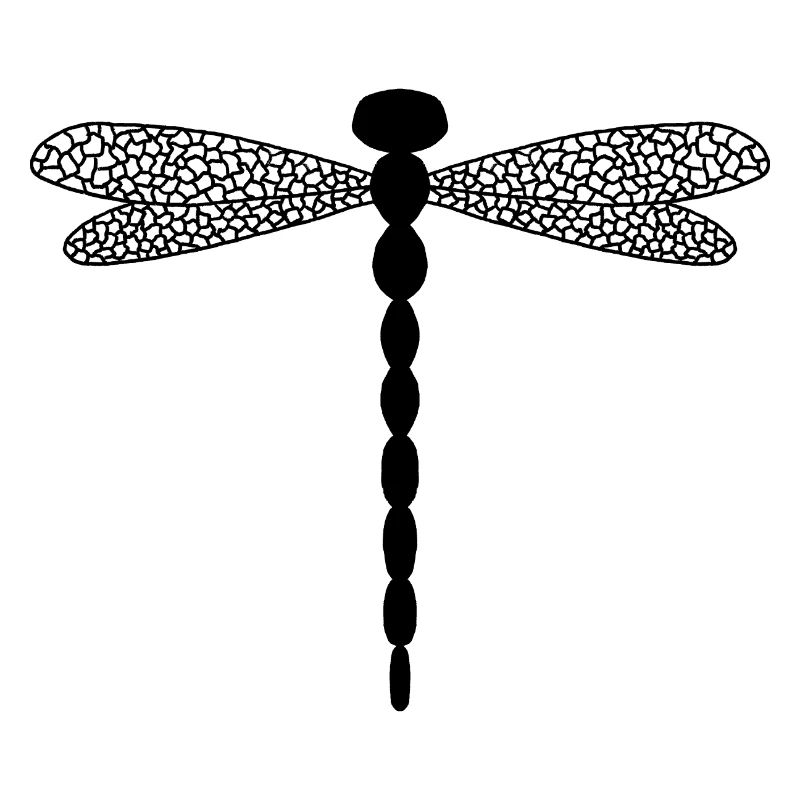 Libellule complexe