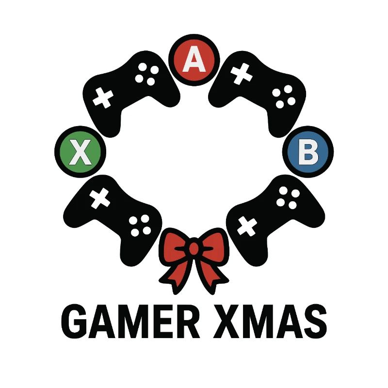Gamer Xmas Controller Kranz