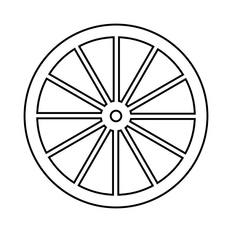 Roue de chariot