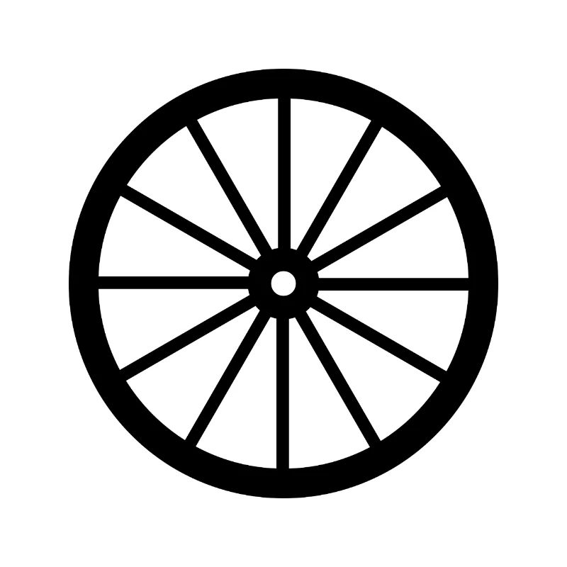 Roue de chariot