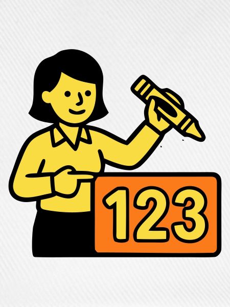 Teacher Math 123 School