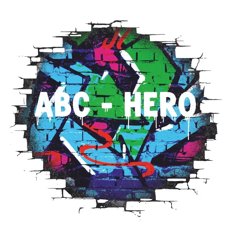 ABC HERO Graffiti Wall Design