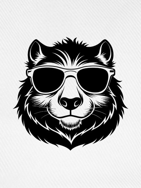 Kapybara mit Sonnenbrille