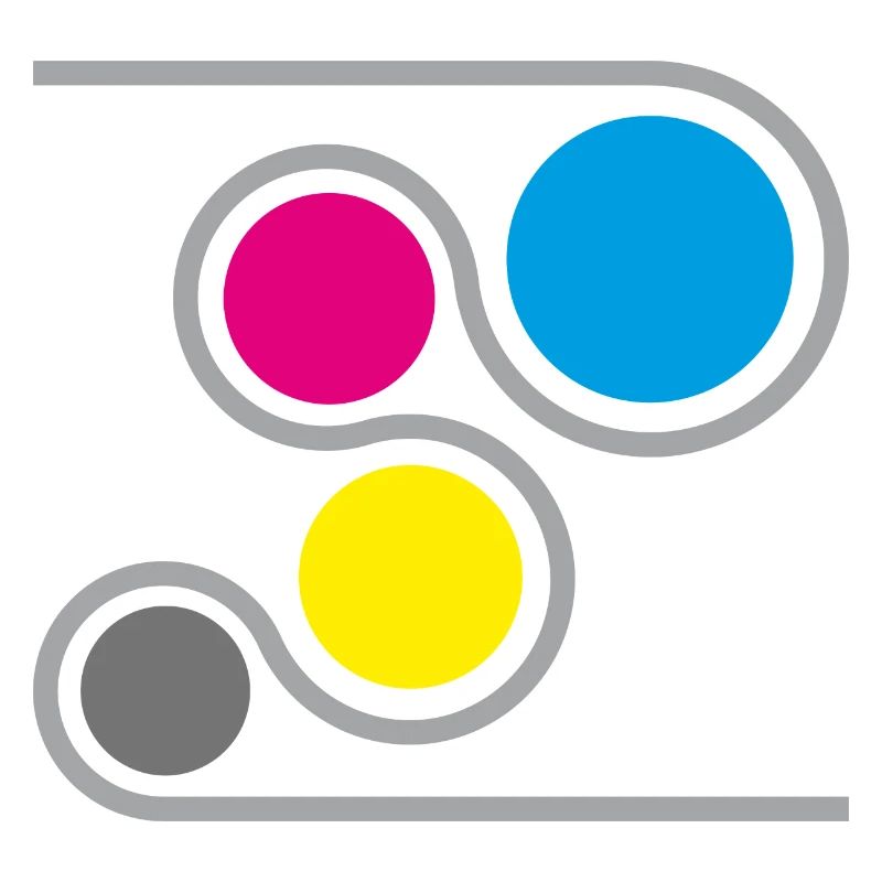 Printer CMYK Graphic