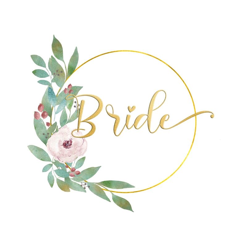 Floral floral circle customizable