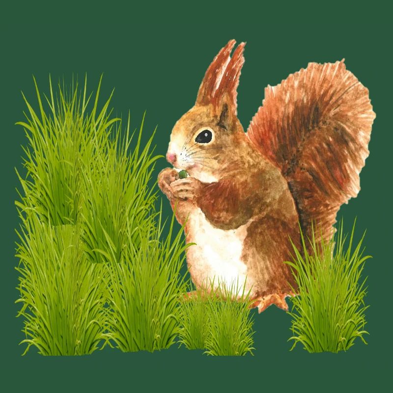 Eichhörnchen-Design