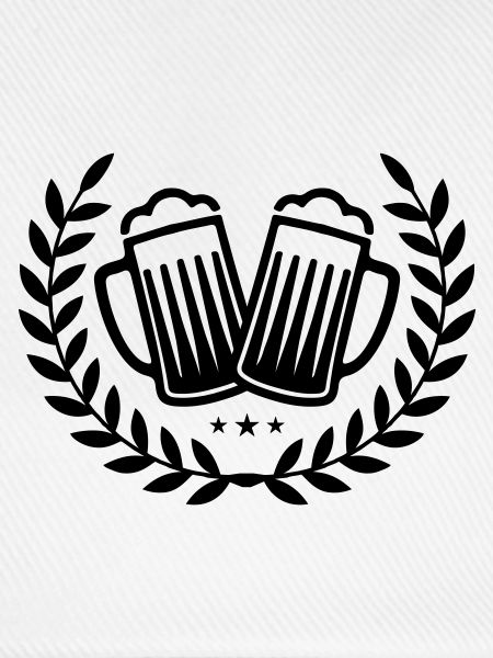 beer icon wreath