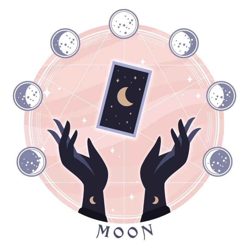 Lunar Magic Tarot Card