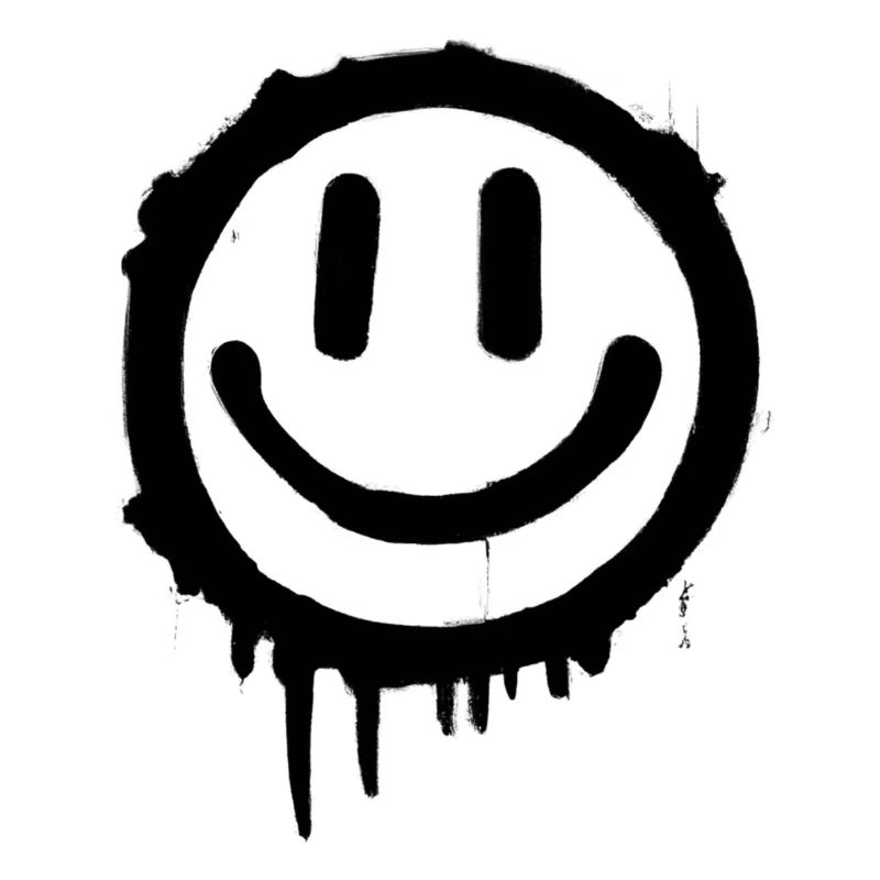 Black Smiley