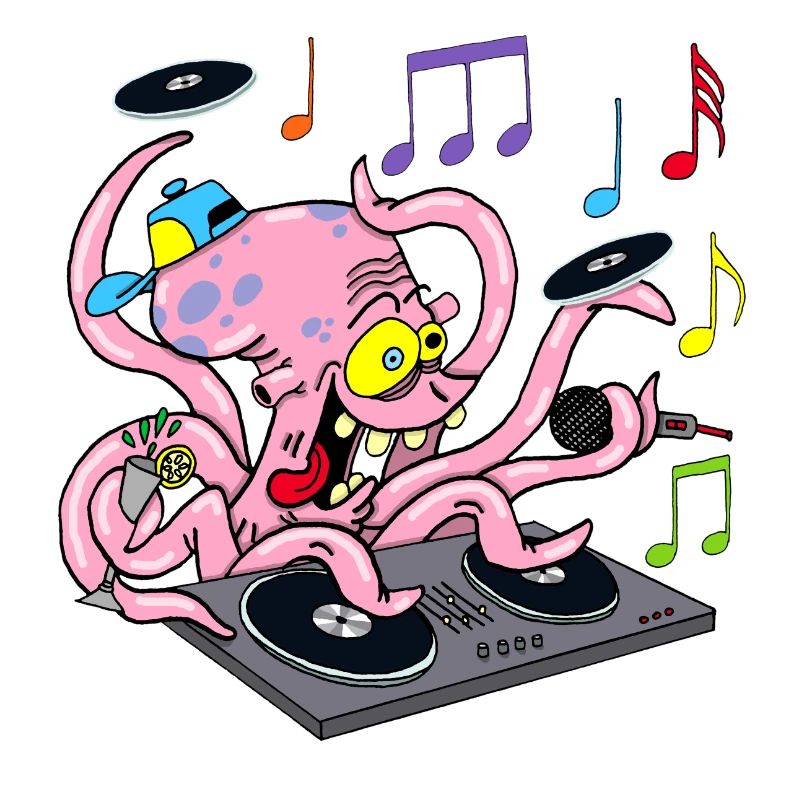 Pieuvre deejay