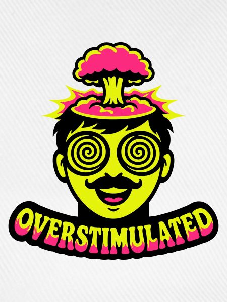 Overstimulated Neon Head