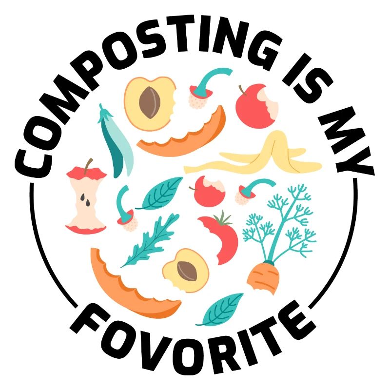 Kompostierung Kompost Gartenarbeit Gartengärtner Lustig