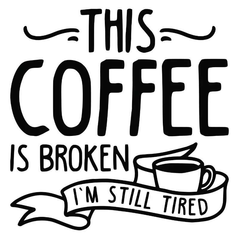 Dieser Kaffee ist kaputt