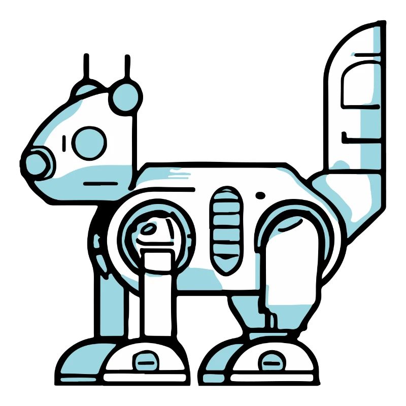 Cyber Roboter Eichhörnchen