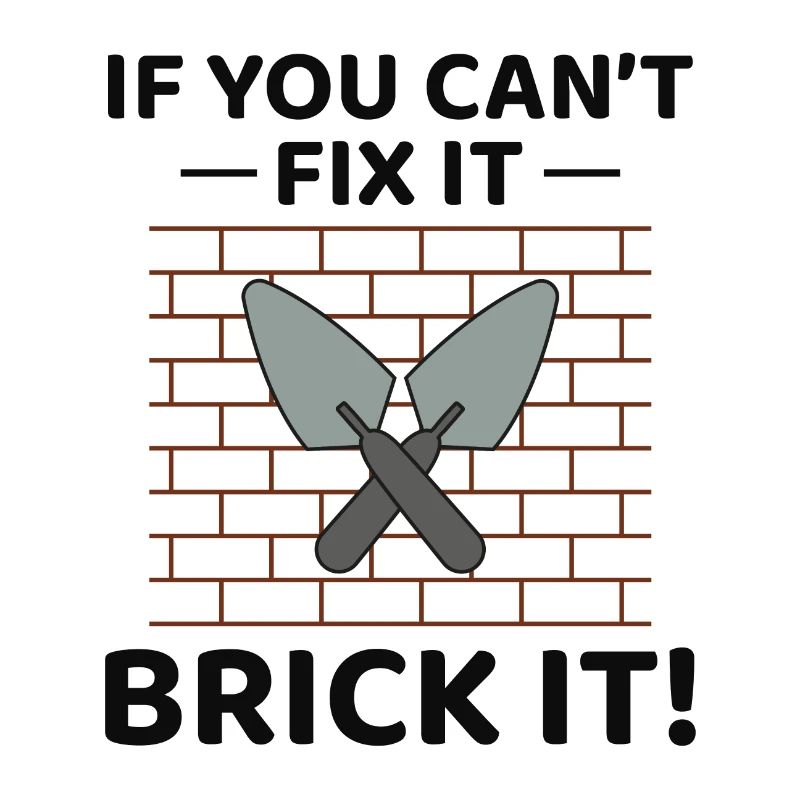 Brick It Up: Hilarious Bricklayer for DIY Lovers