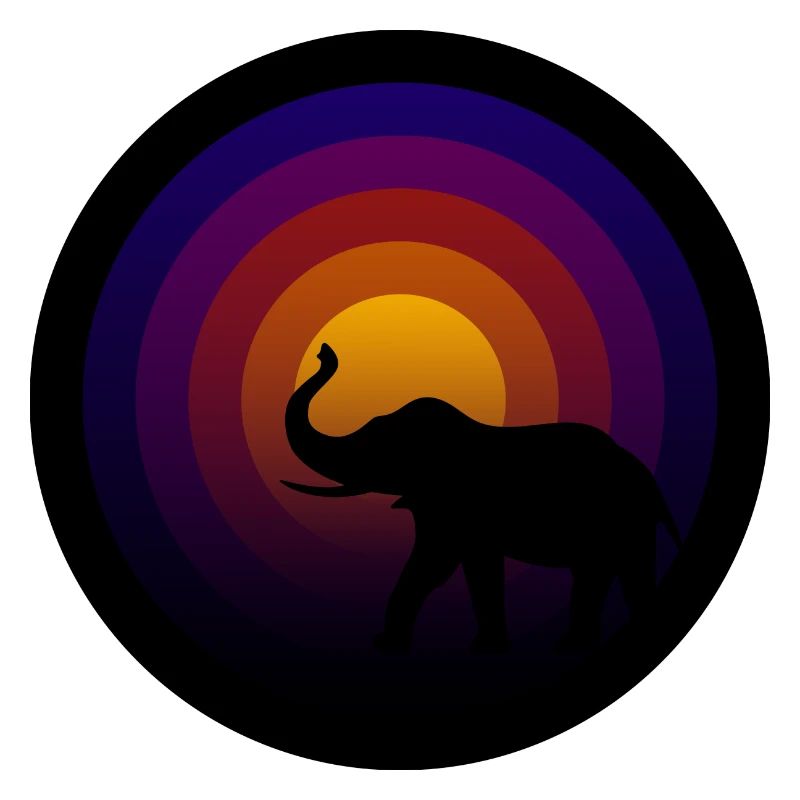 Disque vinyle avec sillon d’éléphant