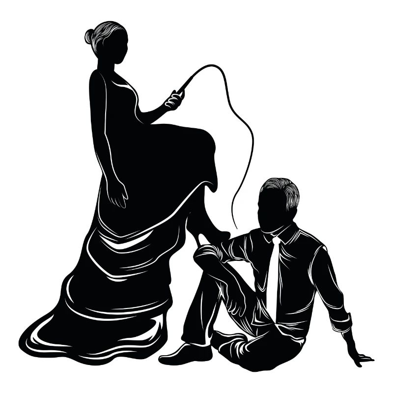 brautpaar ehepaar silhouette