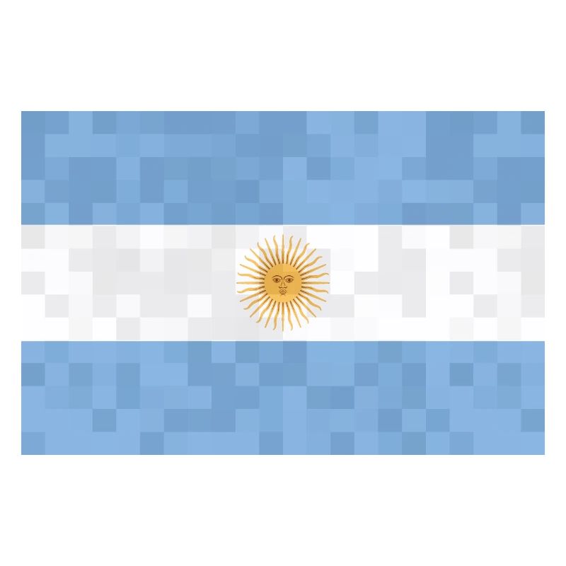 Drapeau de l’Argentine Amérique du Sud Drapeau argentin