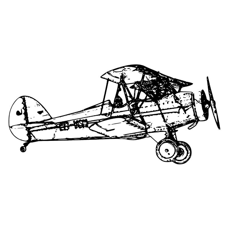 Biplan d’aéronef