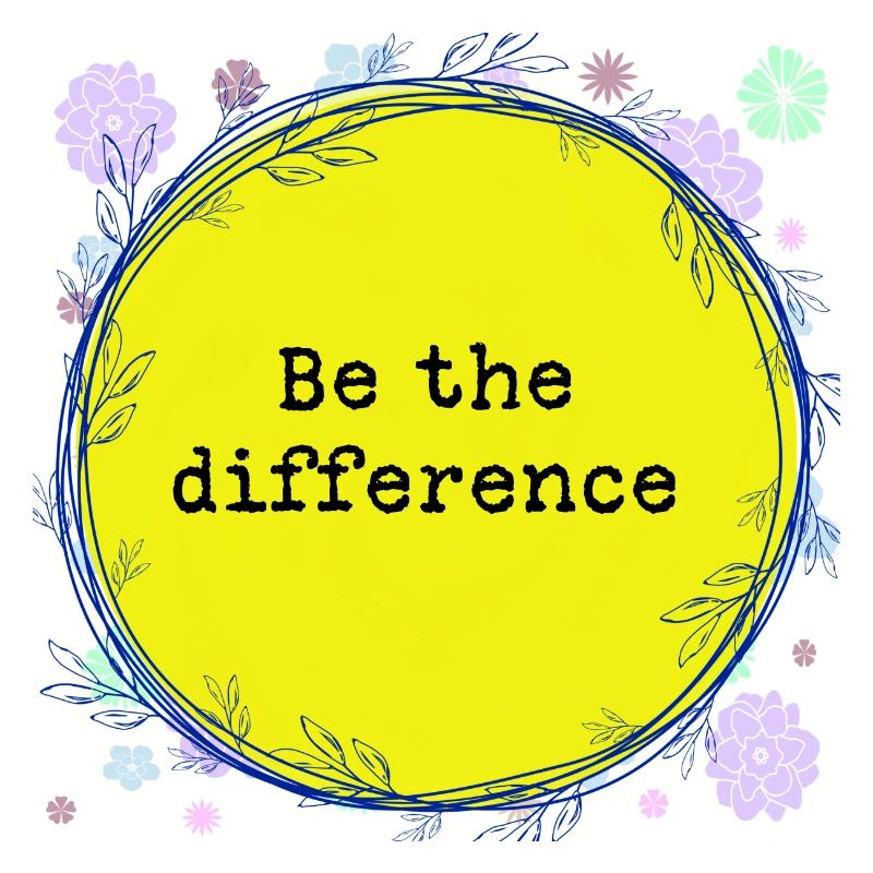 Be the difference