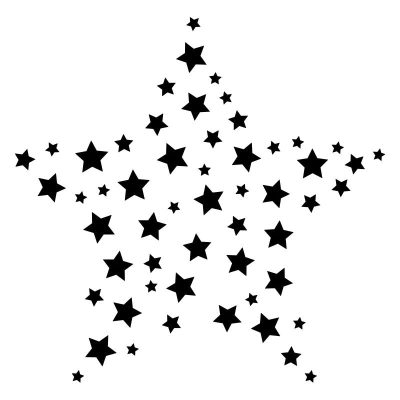 Stars Starry Sky Retro Style Retro Design