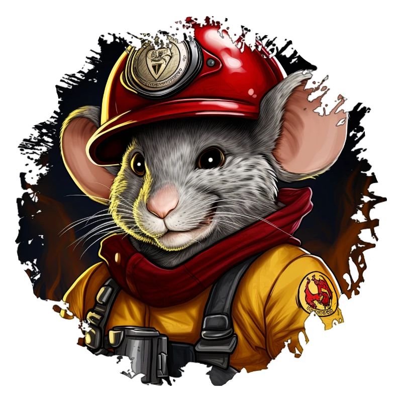 Souris de pompier