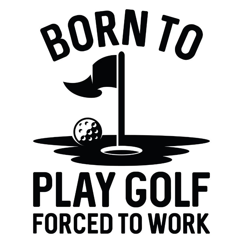 Né au golf forcé de travailler