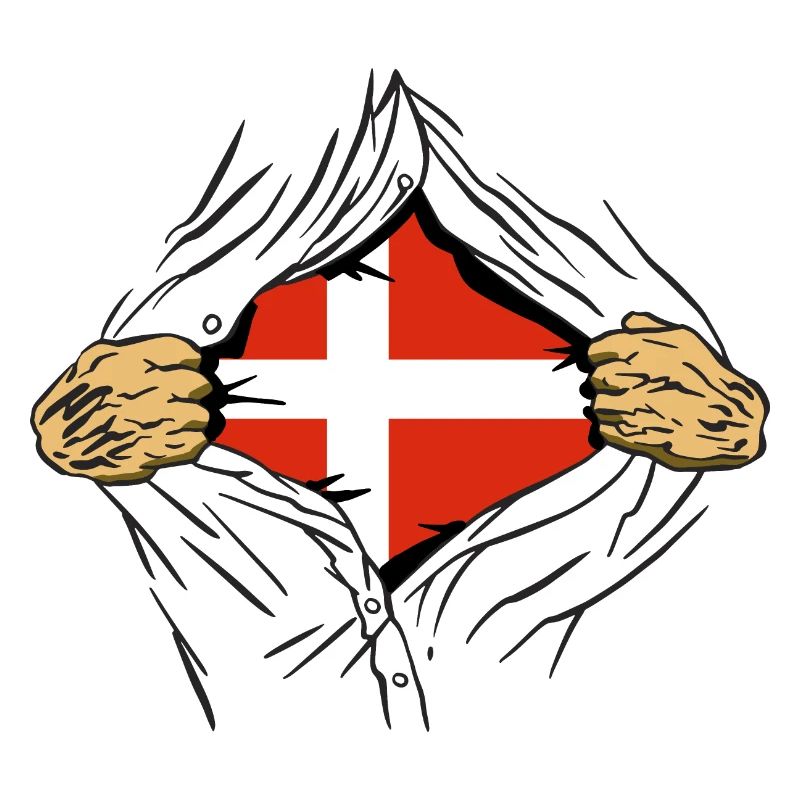 Danemark Drapeau Scandinavie Drapeau danois Voyage