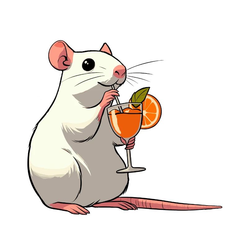 White Rat Aperitif Aperoli Spritz Campari Drink
