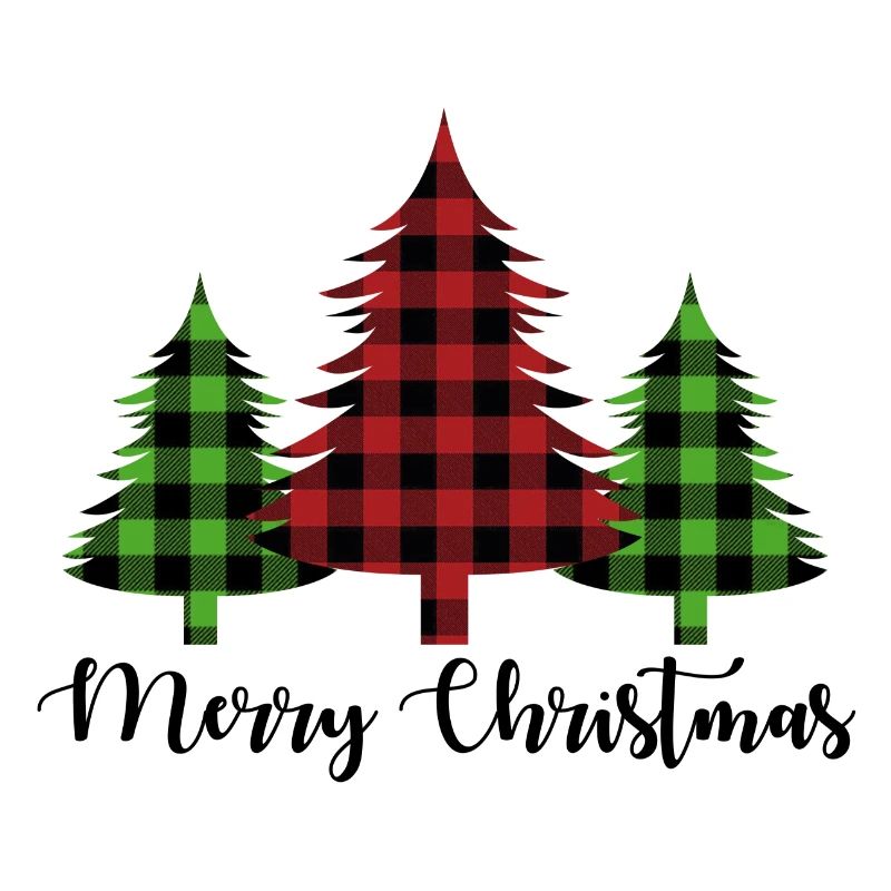 Pine Tree Christmas Lumberjack Pattern