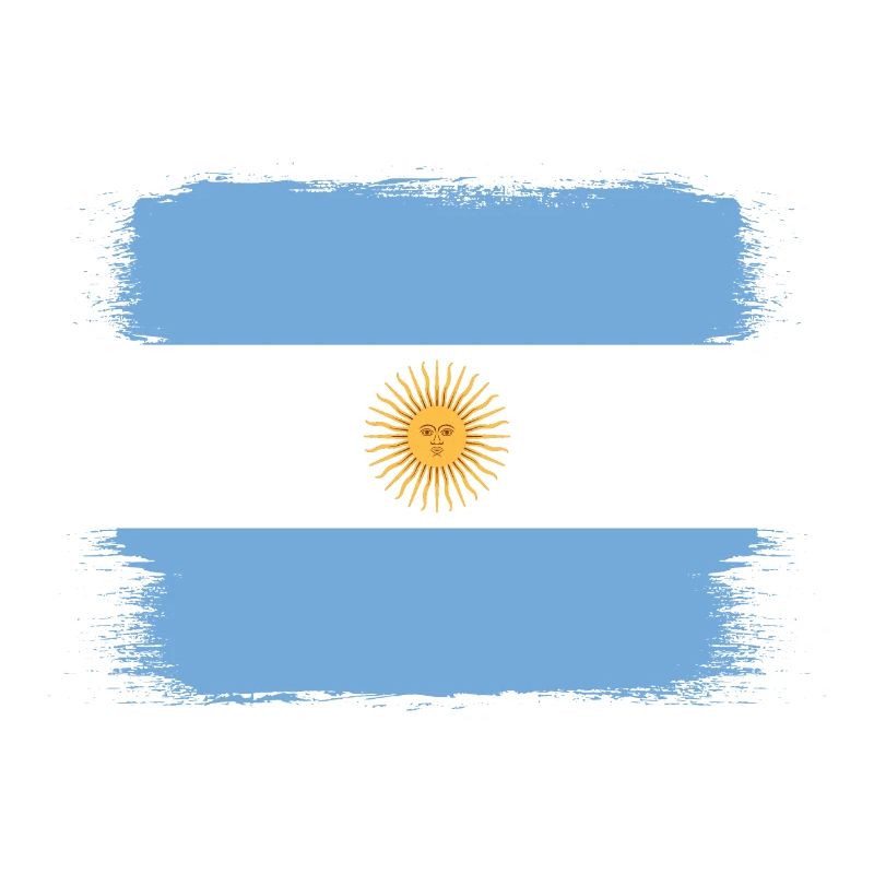 Drapeau de l’Argentine Amérique du Sud Drapeau argentin