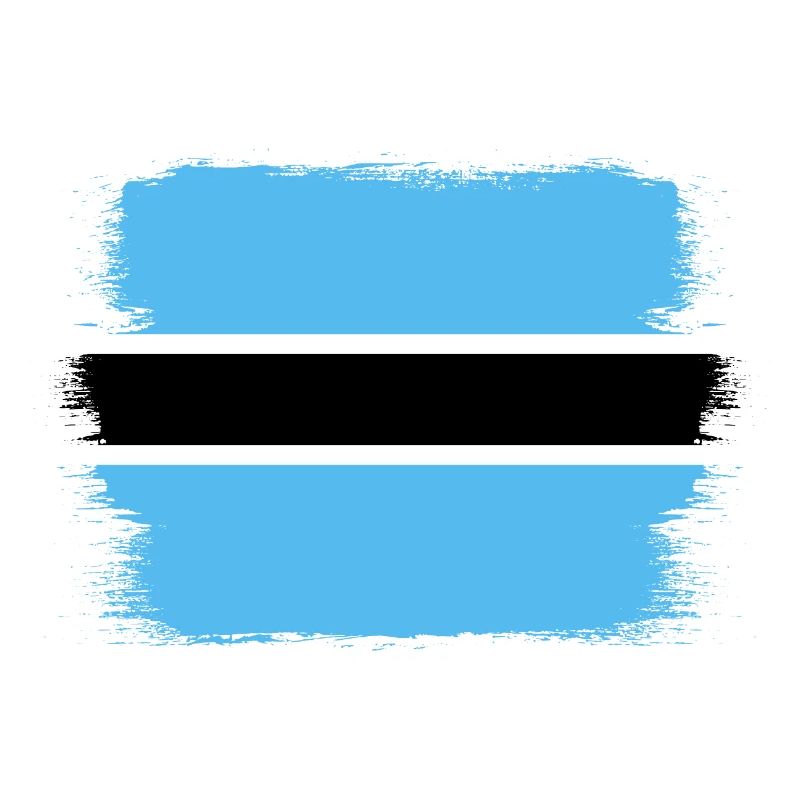 Drapeau du Botswana Drapeau du Botswana Afrique