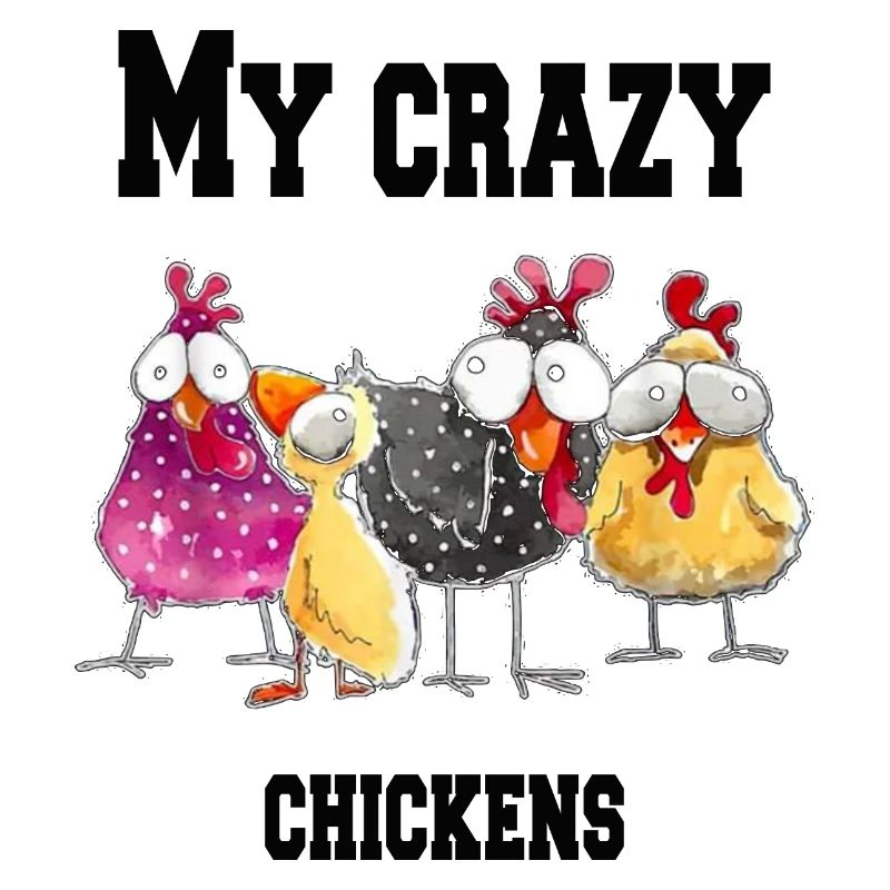 My crazy chickens
