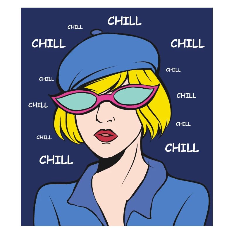 Chill Pop Art Dame