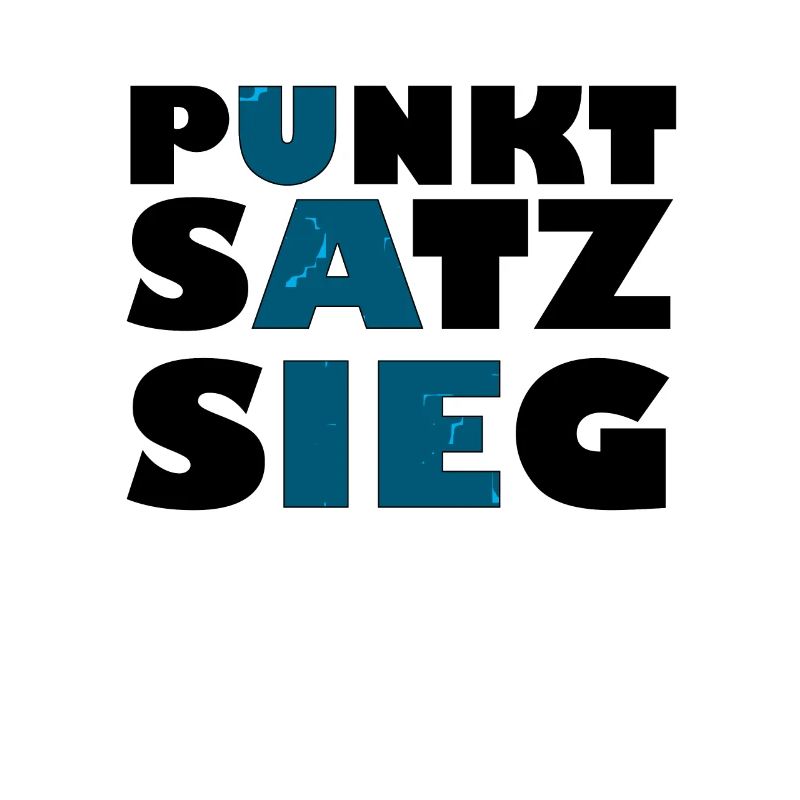 punkt satz sieg schwarz