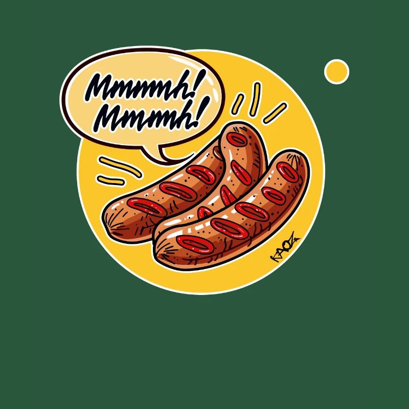 Mmmh, lecker Bratwurst