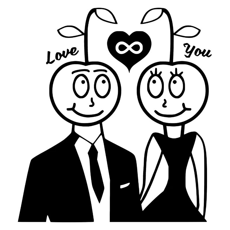 Happy Kirsche - Paar Design