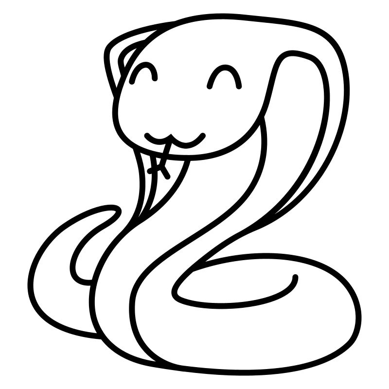 Serpent Cobra Comic Animal