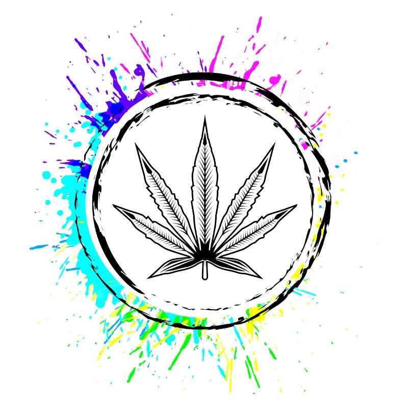 Hemp Leaf Symbol Cannabis