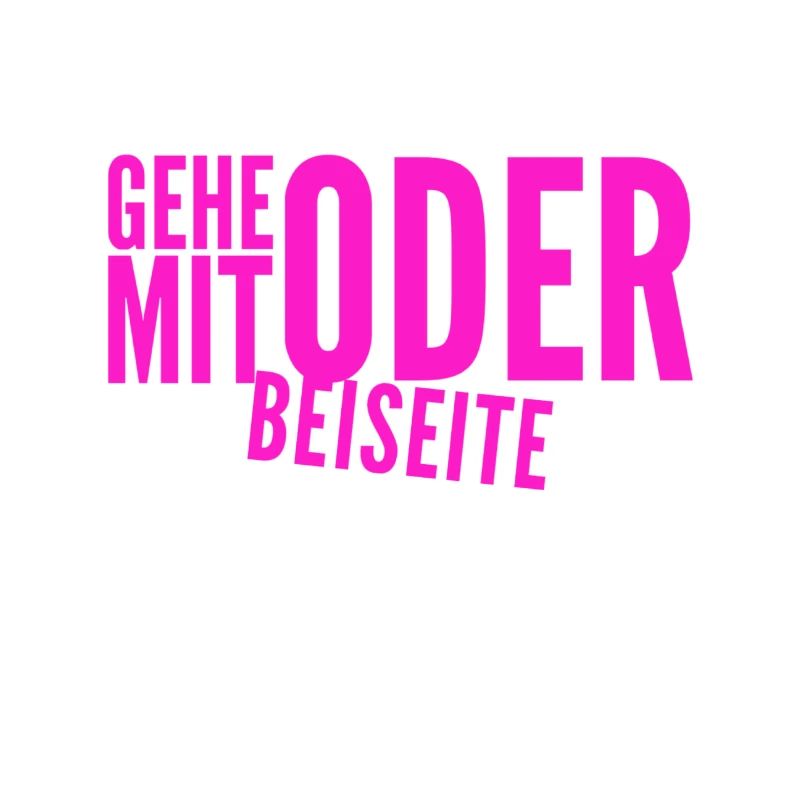 kommst du mit oder nicht?