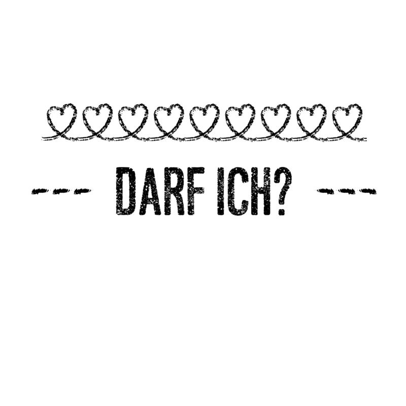 darf ich das?