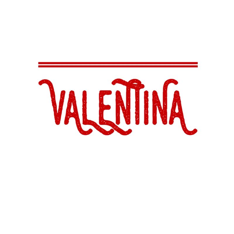 vor dir steht eine Valentinsfrau