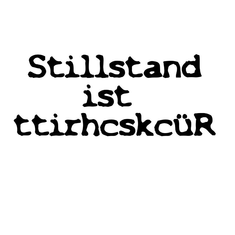 Stagnation means regression