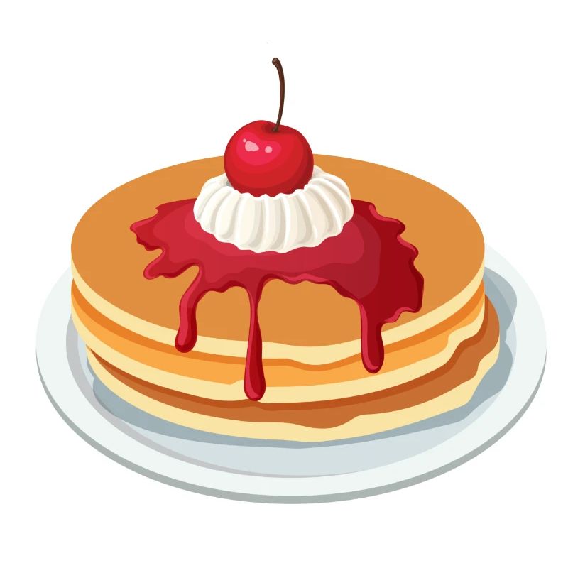 Egg Cake Pancakes Pancakes Breakfast Gift