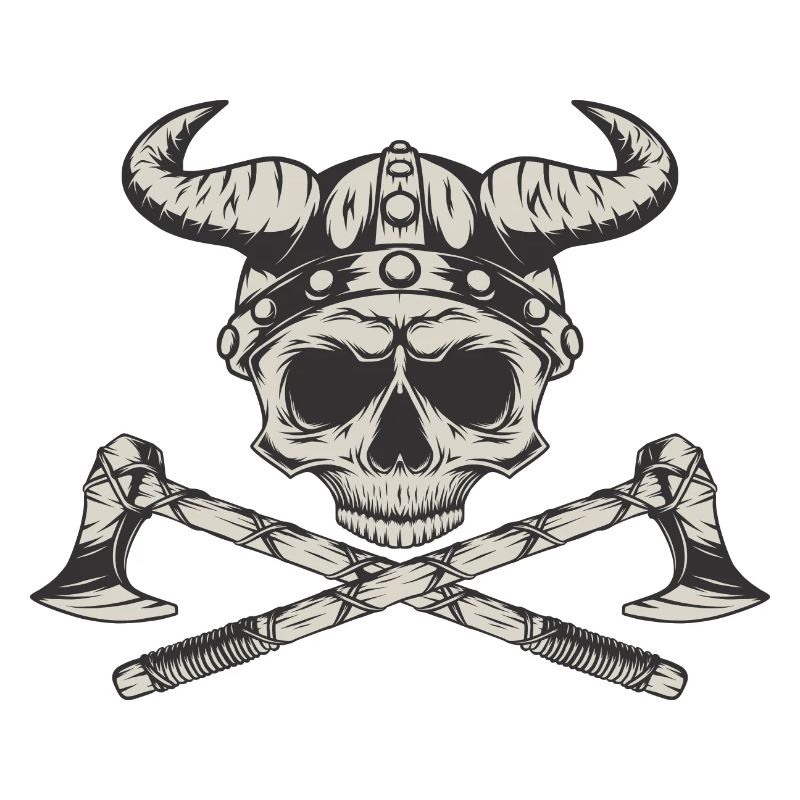 Wikinger Totenkopf
