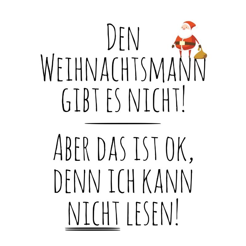Weihnachtsmann gibt es nicht